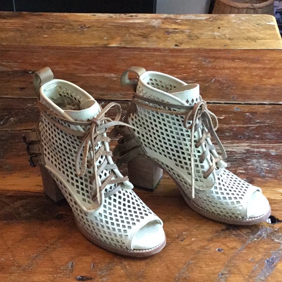 Freebird by Steven Shoes - Freebird Ankle Benni Booties Open Toe